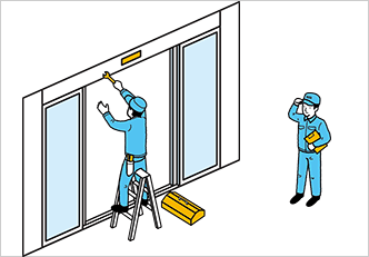 lắp đặt cửa tự động