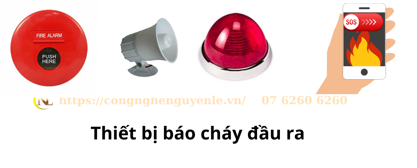 Thiết bị báo cháy đầu ra
